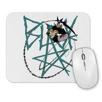Black Star Mouse Pad