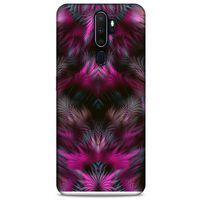 Oppo A5 2020 Kılıf Desenli Özel Seri Tüyler (40) Fit Silikon Kılıf