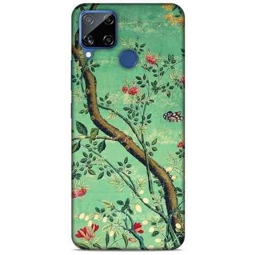 Realme C15 Uyumlu Kılıf Yeşil Delisi (28) Arka Kapak Zümrüt yeşili