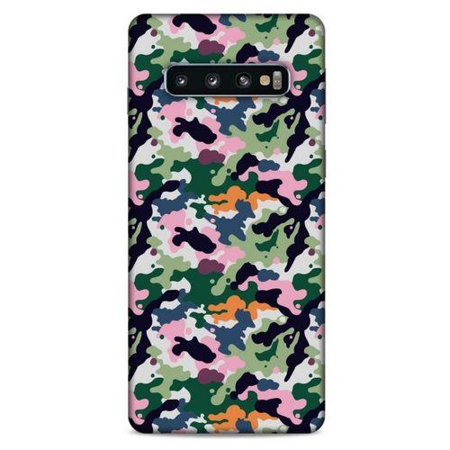 Kamuflaj 06 Samsung Galaxy S10 Kılıf Silikon Kapak