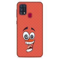 Emojix (1) Samsung Galaxy M31 Kılıf Silikon Kapak Desenli