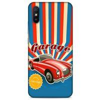 Retro (11) Desen Tam Koruma Renkli Xiaomi Redmi 9A Kılıf