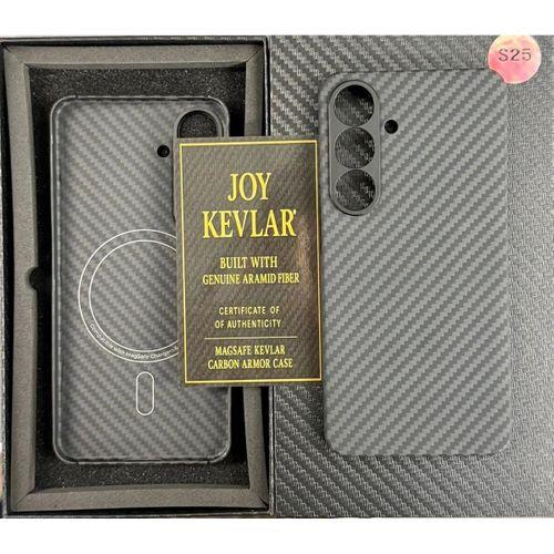Joykevlar Samsung S25 Gerçek Kevlar Carbon Premium Telefon Kılıfı