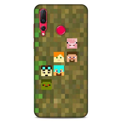 Lopard Huawei P Smart Z Uyumlu Kılıf PiXel (14) Lansman Kılıf Minecraft Karakterleri