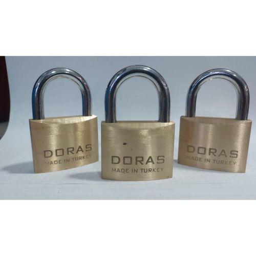 Ersa Doras 50 Mm 3 lü Sarı Pas Sistem Asma Kilit