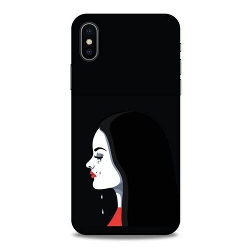 Apple Iphone X Kılıf Depresyon (29) Arka Koruma Kılıfı Pembe