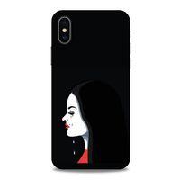 Apple Iphone X Kılıf Depresyon (29) Arka Koruma Kılıfı Pembe