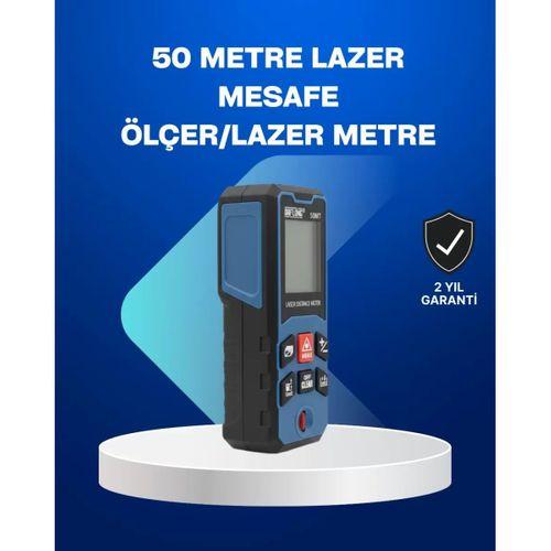 Profesyonel Lazer Metre Hassas Ölçüm Ve Dijital Ekran