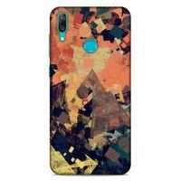 Lopard Huawei Y7 Prime 2019 Uyumlu Kılıf Soyut Sanat (35) Baskılı Fit Design Kılıf