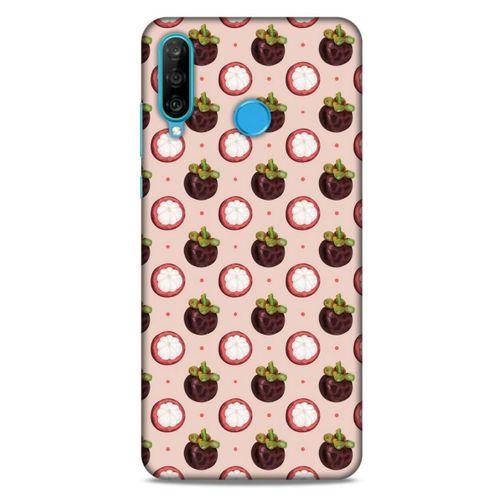 Frutix Mangosteen 03 Huawei P30 Lite Kılıf Desenli Silikon