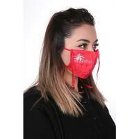 Gümüş İyonlu Boyundan Askılı Yıkanabilir Baskılı Maske A-2B