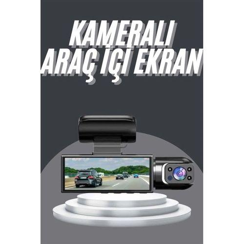 Video Ve Fotoğraf Kaydedici Sürüş Kamerası Ön Ve Arka Çift Kameralı