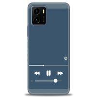 Vivo Y21 Kılıf HD Baskılı Kılıf - Müzik Çalar + Tam Ekran Koruyucu