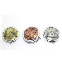 Metal İstanbul Temalı Yöresel Kabartmalı El Aynası 2alk112