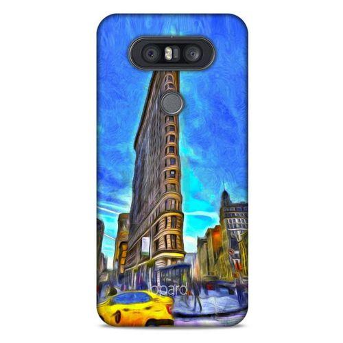 LG K41S - K51S Kılıf Dünya Mimarisi (7) Telefon Kılıfı Flat Iron New York