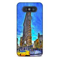 LG K41S - K51S Kılıf Dünya Mimarisi (7) Telefon Kılıfı Flat Iron New York