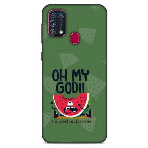 Frutix Karpuz 02 Samsung Galaxy M31 Kılıf Desenli Silikon
