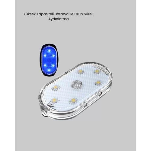 Bardak Tutucu Ve Manyetik Led Ambiyans Işığı 2’li Set