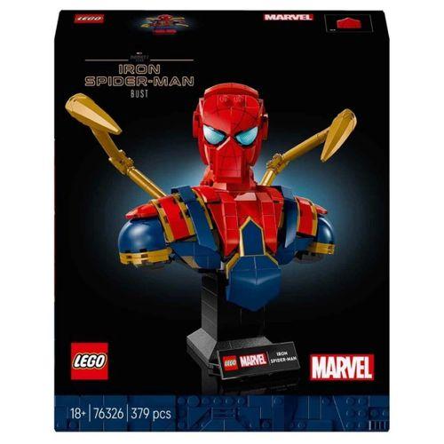 Eğitici Oyuncak LEGO Marvel Iron Örümcek Adam Büstü 76326