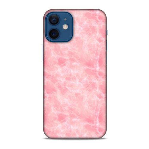 Mermer Desenli (4) Tema Koruma Kılıfı Pembe Apple iPhone 12 Mini Kılıf