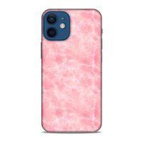 Mermer Desenli (4) Tema Koruma Kılıfı Pembe Apple iPhone 12 Mini Kılıf