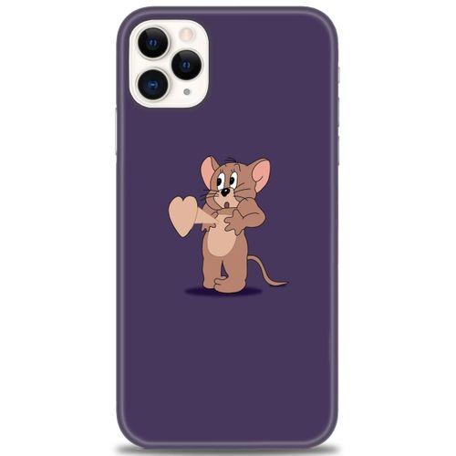 iPhone 11 Pro Kılıf HD Baskılı Kılıf - Aşık Jerry + Tam Ekran Koruyucu