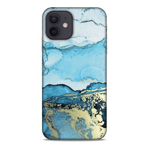 Apple iPhone 12 Uyumlu Kılıf Mavi Delisi (2) Kabı Mürekkep