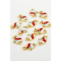 Balık Tek Kulp Mineli Bileklik ve Kolye Ucu Aparatı 1 Adet