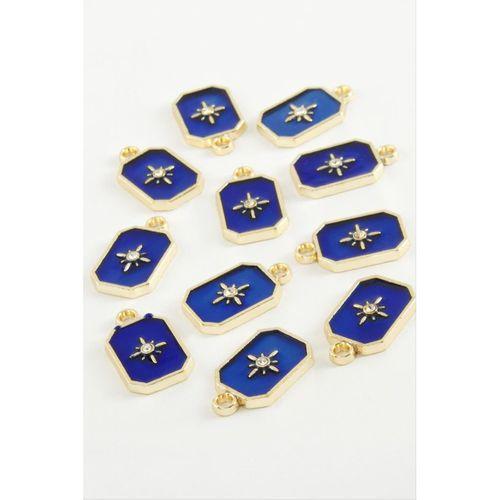 Yıldız Tek Kulp Mineli Bileklik ve Kolye Ucu Aparatı 1 Adet