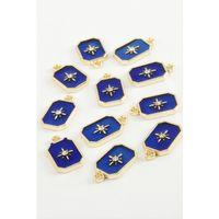 Yıldız Tek Kulp Mineli Bileklik ve Kolye Ucu Aparatı 1 Adet