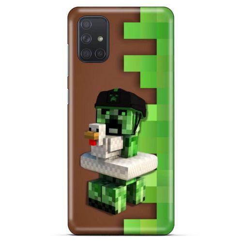 Lopard Samsung Galaxy M51 Uyumlu Kılıf PiXel (35) Fit Design Kılıf Creeper