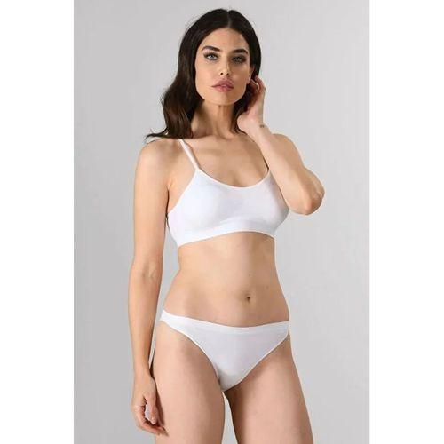 Kadın Ince Askılı Pedli Büstiyer Yarım Atlet Sütyen 3'lü Set