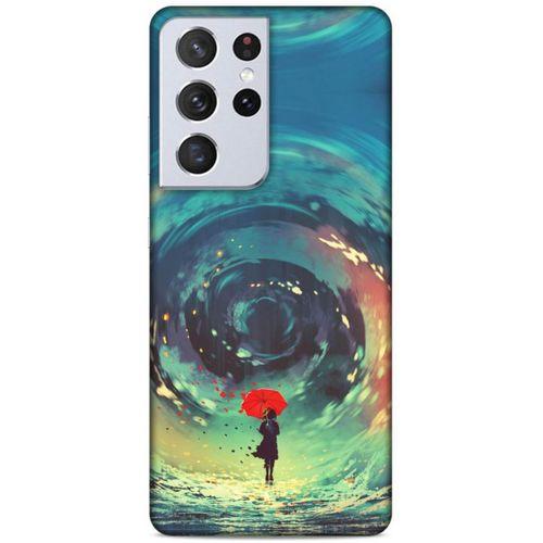 Lopard Samsung Galaxy S21 Ultra Uyumlu Kılıf Manipülasyon ☻ (32) Soft Silikon Kılıf Desenli