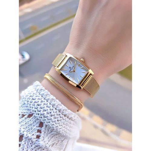 Daniel Klein Çelik Hasır Kordon 2 Yıl Garantili 3Atm Suya Dayanıklı Kadın Kol Saati+Bileklik B141192