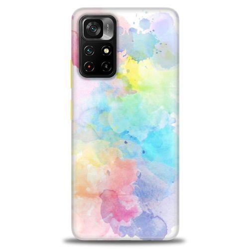Xiaomi Redmi Note 11 Pro Plus Kılıf HD Baskılı Kılıf - Renk Paleti + Tam Ekran Koruyucu