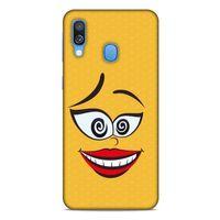 Emojix (79) Samsung Galaxy A40 Kılıf Silikon Kapak Desenli