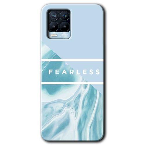 Potkal Hediye Fabrikası Realme 8 Pro Kılıf HD Desen Baskılı Arka Kapak - Fearless