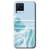 Potkal Hediye Fabrikası Realme 8 Pro Kılıf HD Desen Baskılı Arka Kapak - Fearless
