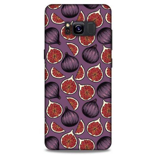 Frutix İncir 02 Samsung Galaxy S8 Kılıf Desenli Silikon