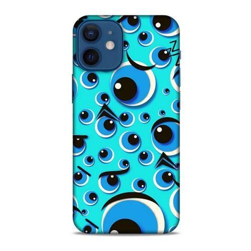 Nazarium (19) Desenli Silikon Kapak Apple iPhone 12 Mini Kılıf