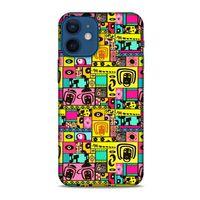 Graffitix (41) Desenli Silikon Kapak Apple iPhone 12 Mini Kılıf