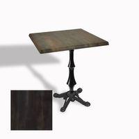 Dockers Çipa 1012 Döküm Ayak Kare Masa 80X80 cm - (Werzalit, Wermodin ve Allzalit Tabla) - Rocked