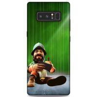 Lopard Samsung Galaxy Note 8 Uyumlu Kılıf GameX (48) Bumper Kılıf Asker