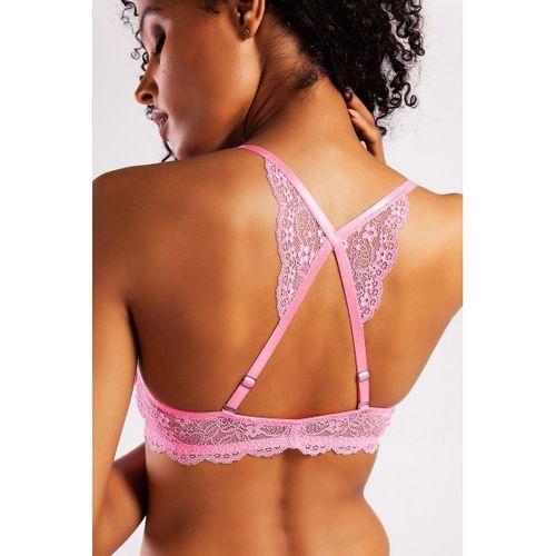 Githa Foam Cup Push Up Bra,neon Pembe Renk Straplez Konforlu Ve Şık Sütyen