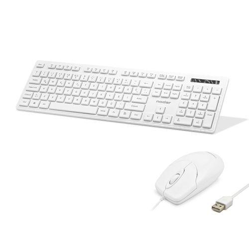 Klavye Ve Mouse Seti - Beyaz KM8520