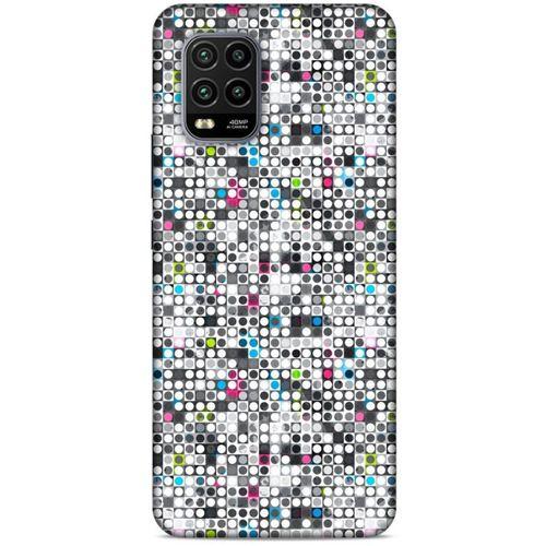 Geometrix 08 Xiaomi Mi 10 Lite Kılıf Silikon Kapak