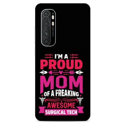Xiaomi Mi Note 10 Lite Uyumlu Kılıf Pembe Delisi (48) Bumper Kılıf Writing