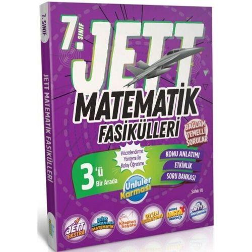 7. Sınıf Matematik JETT Soru Fasikülleri Ünlüler Yayınları