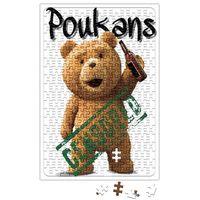 Poukans Ted Puzzle 240 Parça Yapboz
