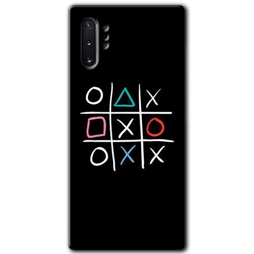 MRCİLETİSİM MRCİLETİSİM Samsung Galaxy Note 10 Plus Kılıf HD Desen Baskılı Arka Kapak + Temperli Cam - Sauce